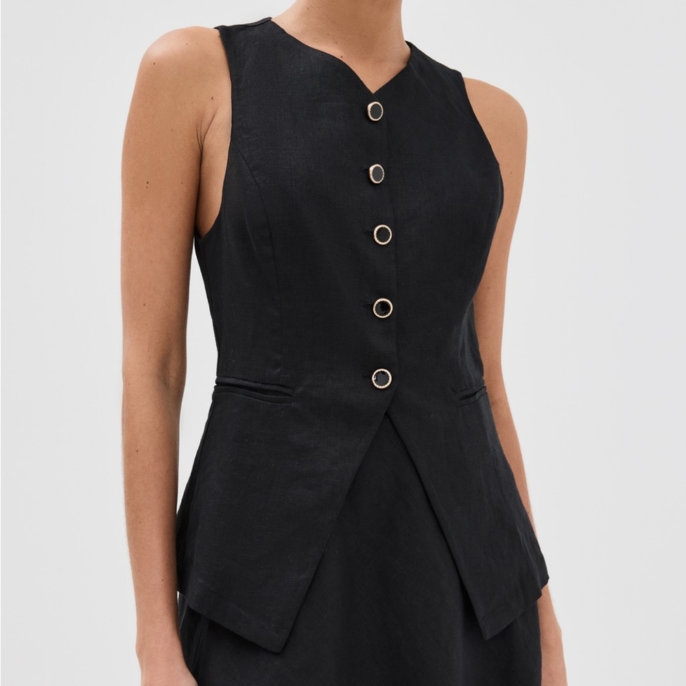 Reformation Linen top NWT